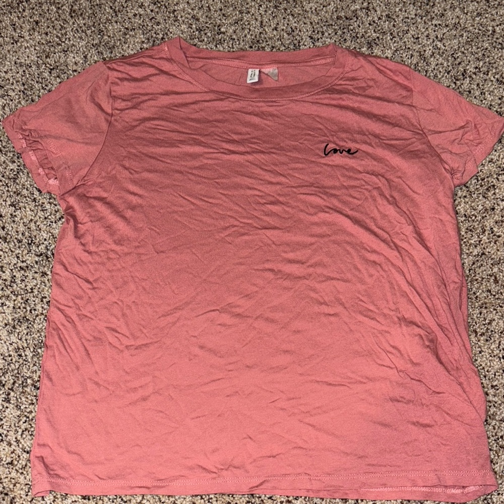 Women's Pink Love T-Shirt